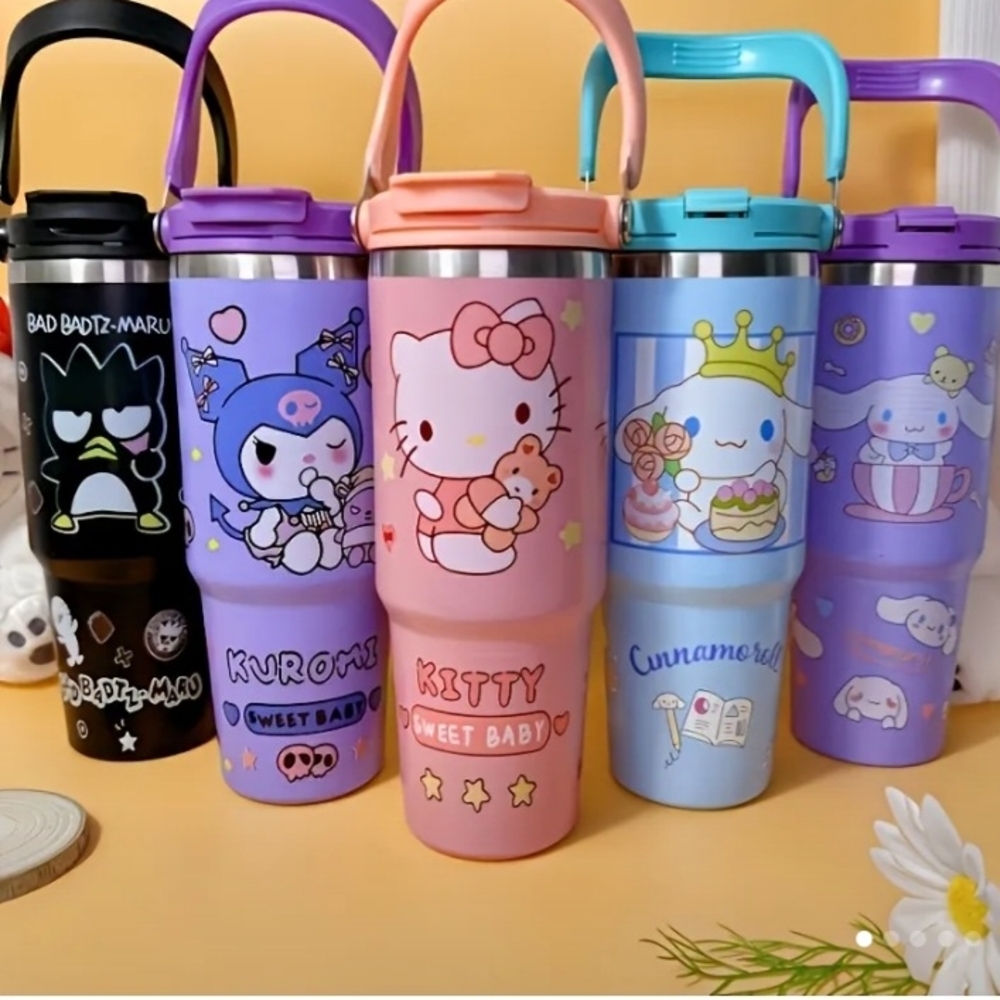 Cute Character Insulated Water Bottles
